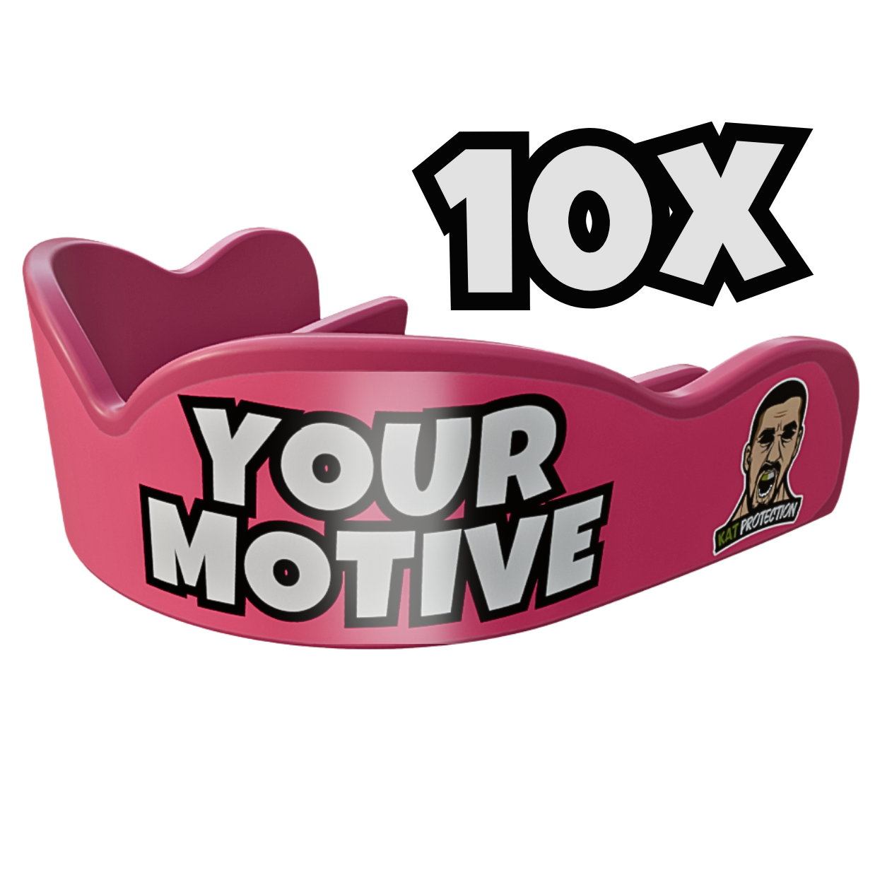 Mouthguards with custom design, 10 pieces with 40% DISCOUNT