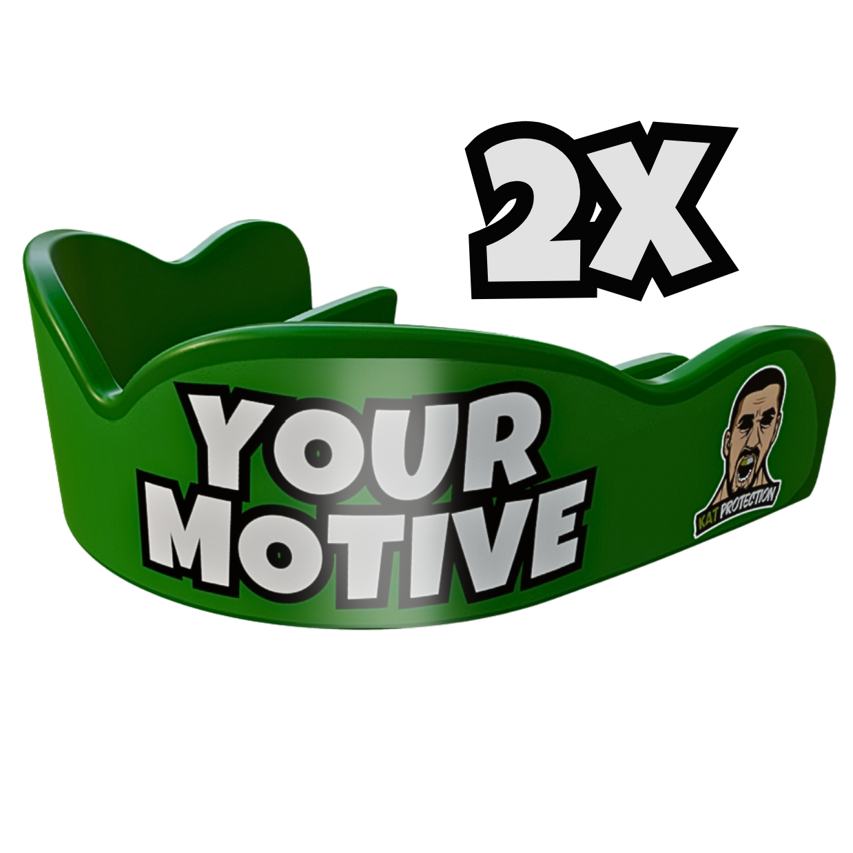 Mouthguards with custom design, 2 pieces with 15% DISCOUNT