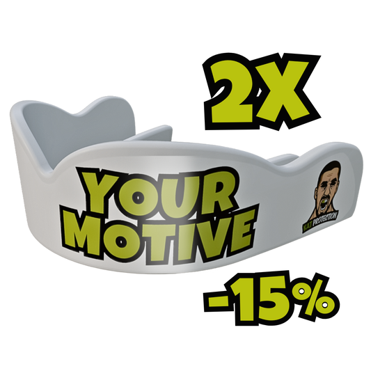 Zahnschutz mit Eigenem Motiv, 2 Stück mit 15% RABATT