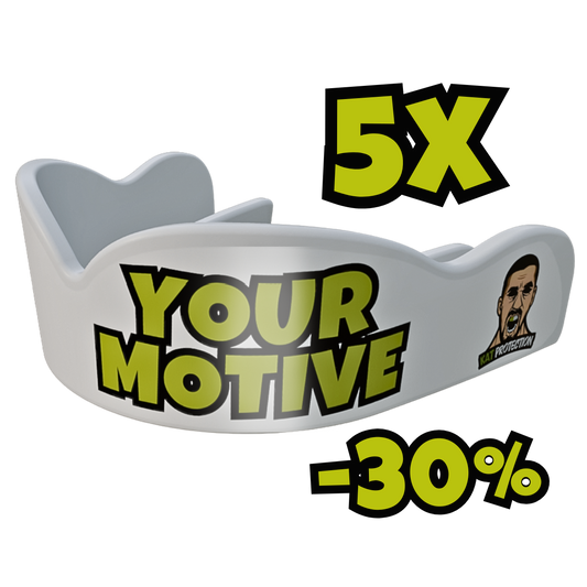 Zahnschutz mit Eigenem Motiv, 5 Stück mit 30% RABATT