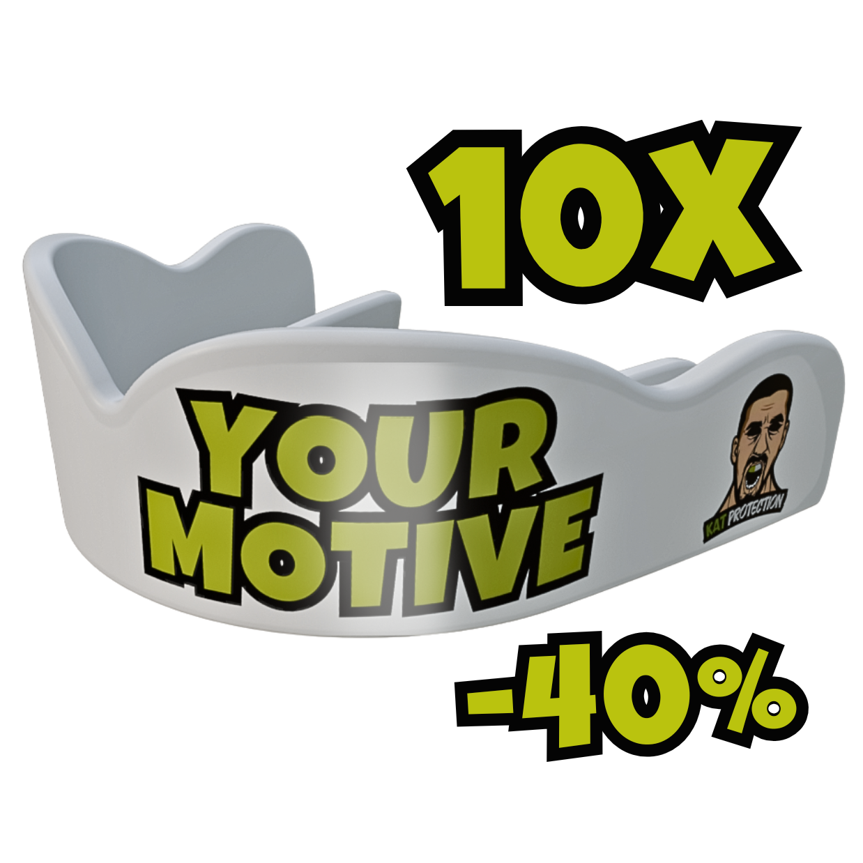 Chrániče na zuby s vlastním motivem 10 kusů s 40% SLEVOU