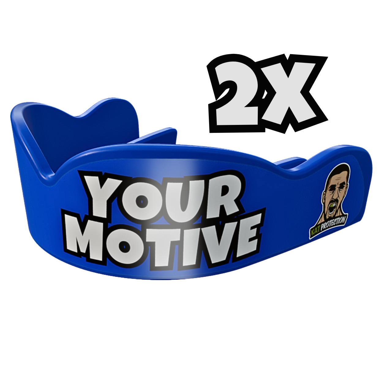 Mouthguards with custom design, 2 pieces with 15% DISCOUNT
