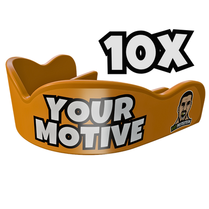 Chrániče na zuby s vlastním motivem 10 kusů s 40% SLEVOU