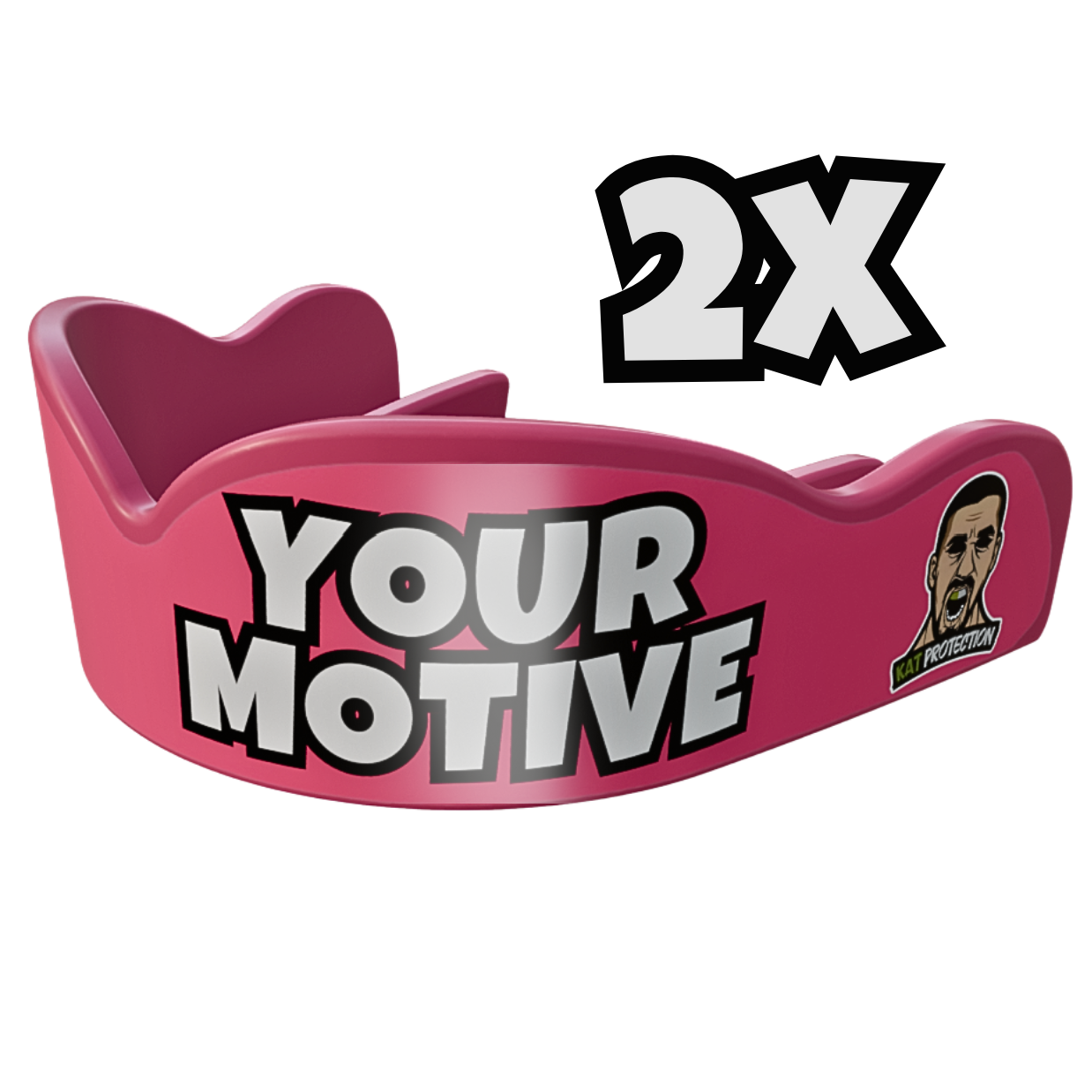 Mouthguards with custom design, 2 pieces with 15% DISCOUNT