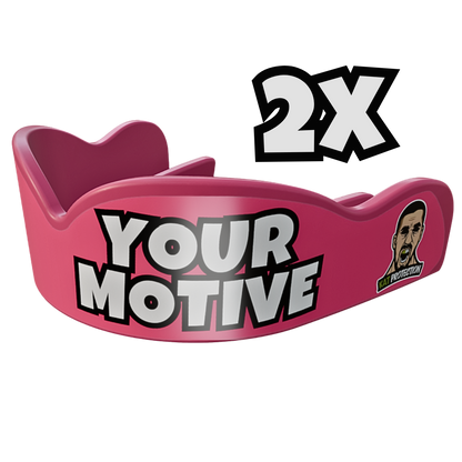 Mouthguards with custom design, 2 pieces with 15% DISCOUNT