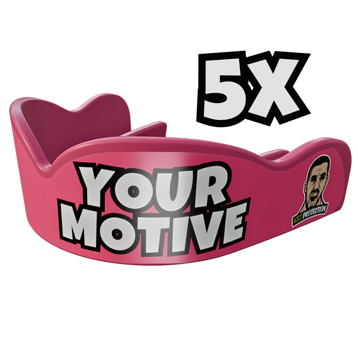 Chrániče na zuby s vlastním motivem 5 kusů s 30% SLEVOU