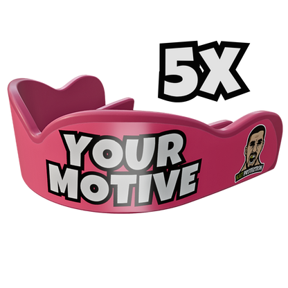 Chrániče na zuby s vlastním motivem 5 kusů s 30% SLEVOU