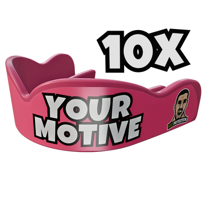 Chrániče na zuby s vlastním motivem 10 kusů s 40% SLEVOU