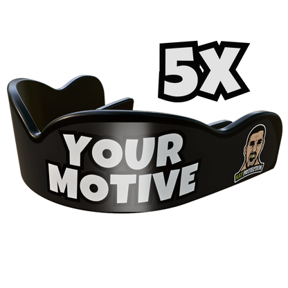 Chrániče na zuby s vlastním motivem 5 kusů s 30% SLEVOU