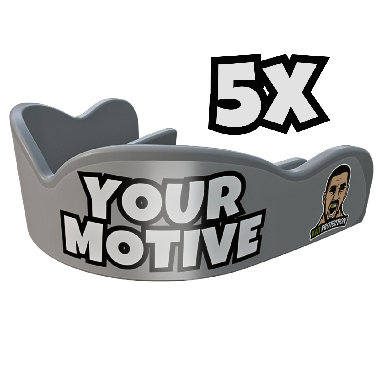 Chrániče na zuby s vlastním motivem 5 kusů s 30% SLEVOU