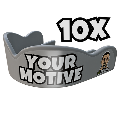 Chrániče na zuby s vlastním motivem 10 kusů s 40% SLEVOU
