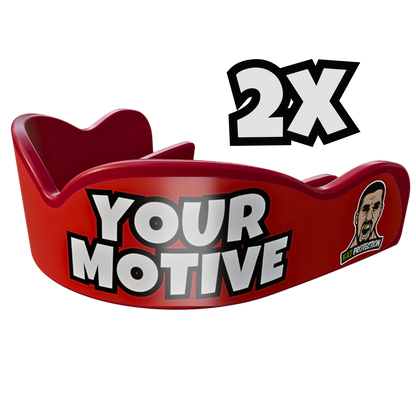 Mouthguards with custom design, 2 pieces with 15% DISCOUNT