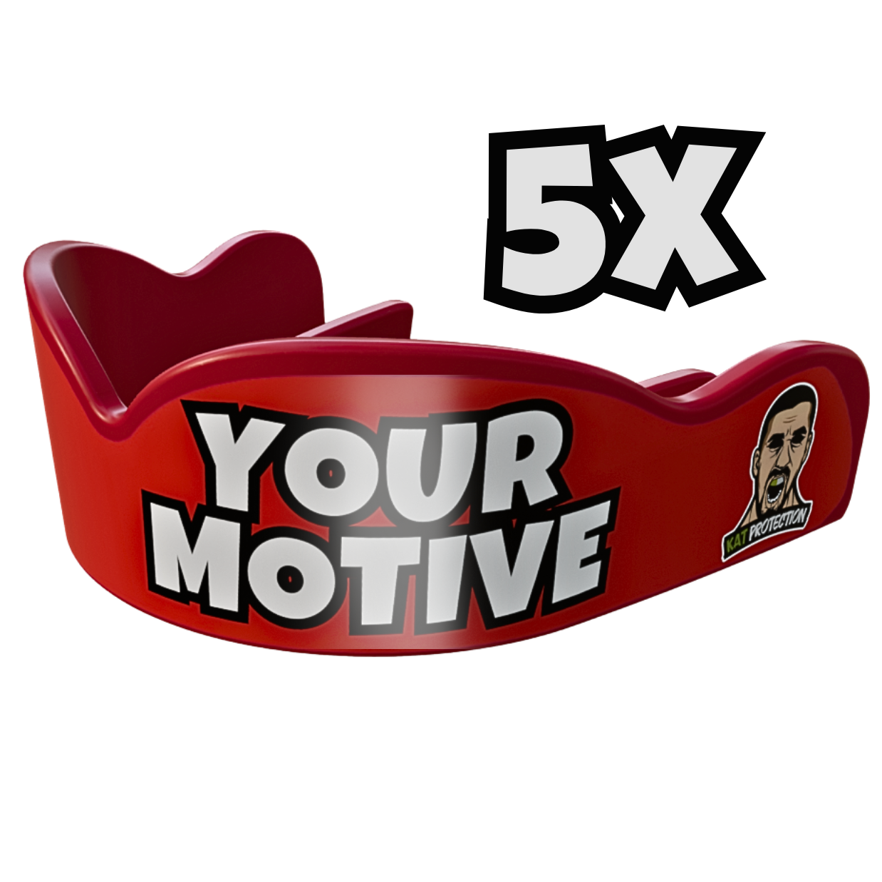 Chrániče na zuby s vlastním motivem 5 kusů s 30% SLEVOU