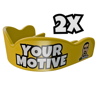 Mouthguards with custom design, 2 pieces with 15% DISCOUNT