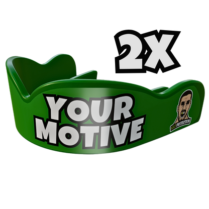 Mouthguards with custom design, 2 pieces with 15% DISCOUNT